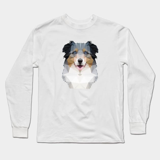 Australian Shepherd Long Sleeve T-Shirt by arlingjd